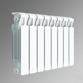 Радиатор биметаллический Rifar Monolit 350/100 6 секций нижнее правое подключение (зам. арт RM35006НП50)