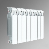 Радиатор биметаллический Rifar Monolit 350/100 6 секций нижнее правое подключение