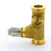 Клапан балансировочный ручной НН WattFlow c расходомером WATTS Ind 1" 4-36л/мин