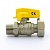 Кран шаровой для газа НВ с разъемным соединением NORMGAS флажок F.I.V. 1/2"х3/4"